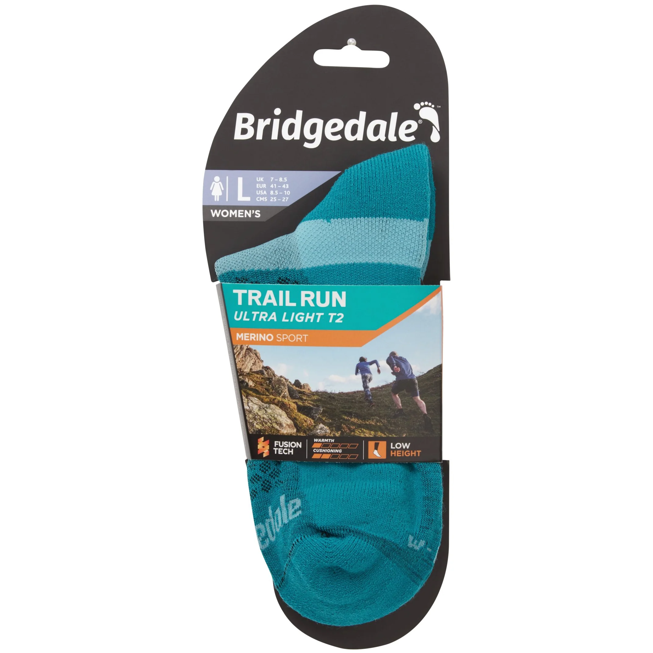 Bridgedale - Women's Trail Run Ultra Light T2 Merino Sport Low - Image 3