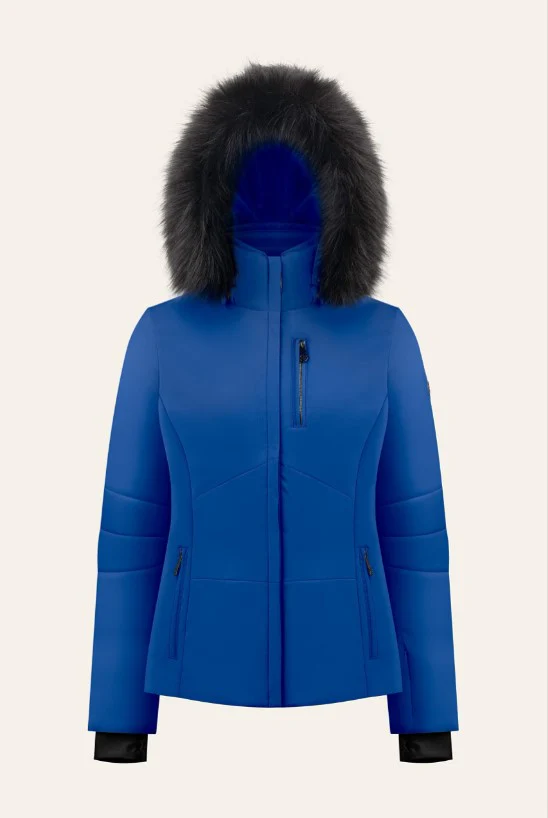 Poivre Blanc - Active Stretch Ski Jacket With Faux Fur - Image 4